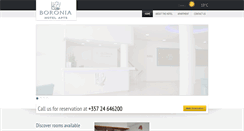 Desktop Screenshot of boroniahotel.com